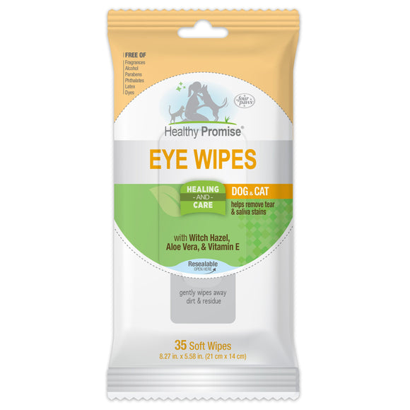 Four Paws® Healthy Promise™ Cat & Dog Eye Wipes