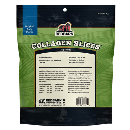 Redbarn Collagen Slices™ Original Bully Flavor Dog Treats