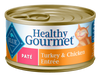 Blue Buffalo Healthy Gourmet Adult Turkey and Chicken Entree Canned Cat Food