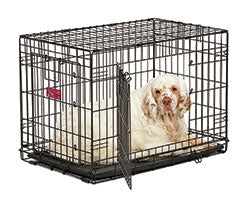 Midwest Life Stages Double Door Folding Dog Crate