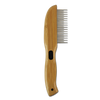 Bamboo Groom Rotating Pin Comb with 31 Rounded Pins