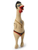 Charming Pet Squawkers Earl Latex Rubber Chicken Interactive Dog Toy