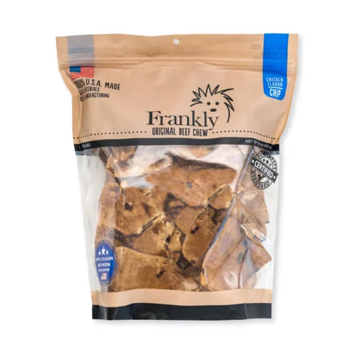 Frankly Beef Chew Chips (1 LB Natural Chips)