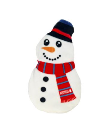 KONG Holiday Refillable Snowman Cat Toy