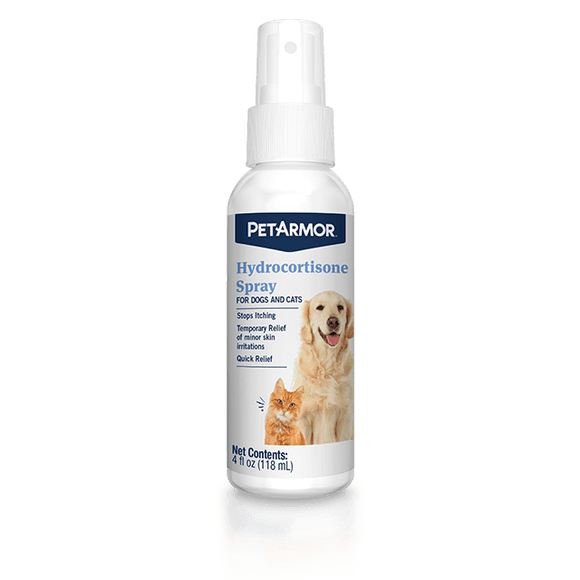 PetArmor® Hydrocortisone Spray for Dogs and Cats (4-oz)