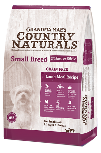 Grandma Mae s Country Naturals Limited Ingredient Diet Grain Free Grain Free Small Breed Lamb Meal Dog Food Londonderry NH Hudson NH Tewksbury MA Pets Plus