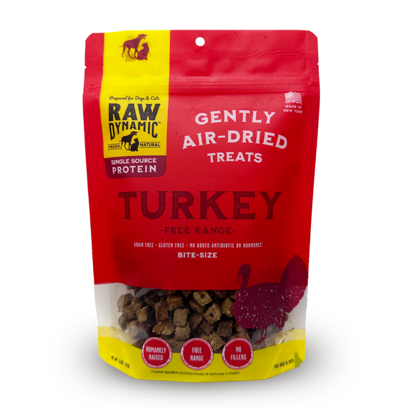 Raw Dynamic Air-Dried Raw Turkey Treats (3.6 oz)