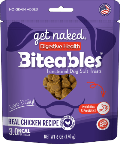 Get Naked® Biteables® Digestive Health Functional Dog Soft Treats Chicken Recipe