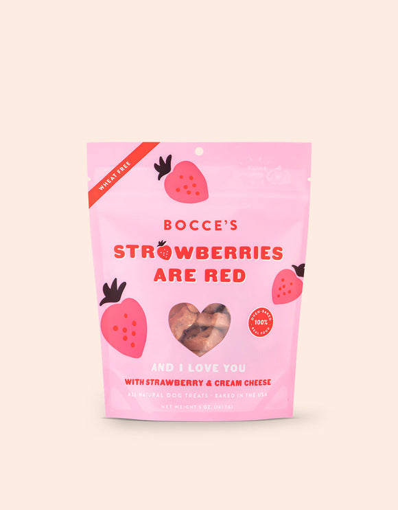Bocce's Bakery Strawberries Are Red Biscuits
