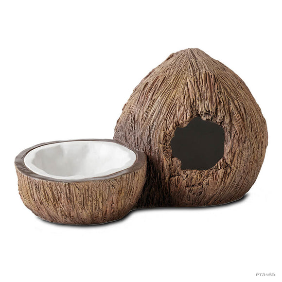Exo Terra Coconut Hide & Water Dish