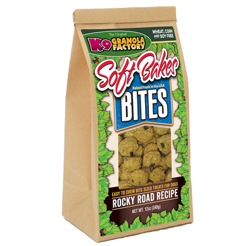 K9 Granola Factory Soft Bakes Bites, Rocky Road Recipe Dog Treats