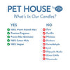 Pet House Fresh Cut Roses Candle