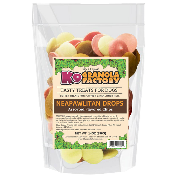 K9 Granola Factory Yogurt Drops Dog Treats, NeaPAWilitan