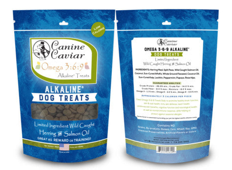Canine Caviar Omega 3-6-9 Treats – Herring & Salmon Oil Dog Treats