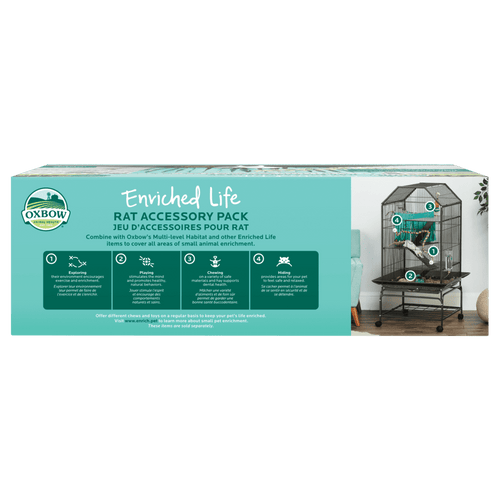Oxbow Animal Health Enriched Life – Rat Accessory Pack