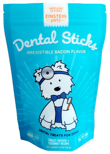 Einstein Pets Dental Sticks Chews Dog Treats