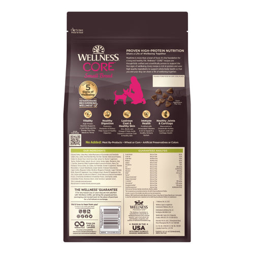 Wellness CORE Grain Free Small Breed Healthy Weight Turkey Recipe Dog Food