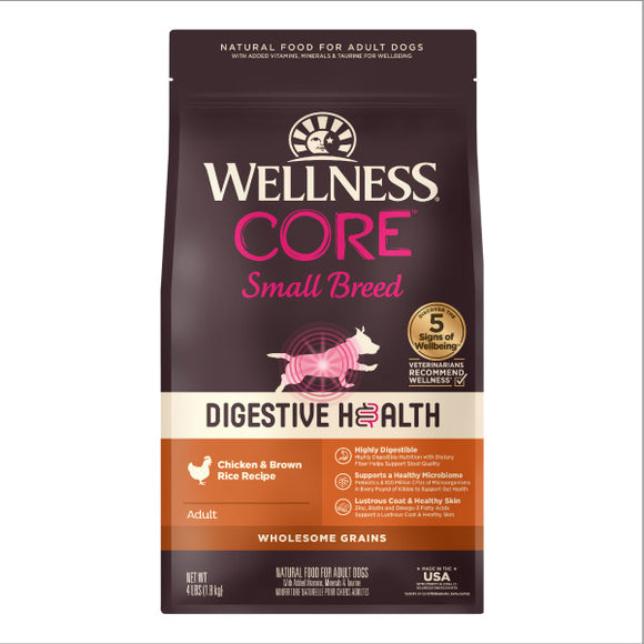 Wellness CORE Digestive Health Small Breed Chicken & Brown Rice