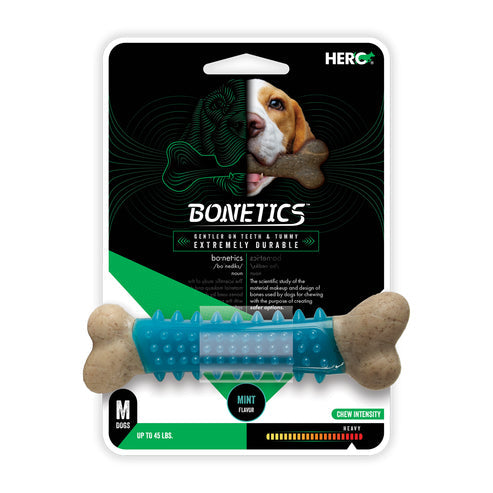Hero Bonetics Dental Bone Dog Chew Toy