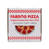 fabdog 10 Pizza Dog Toy