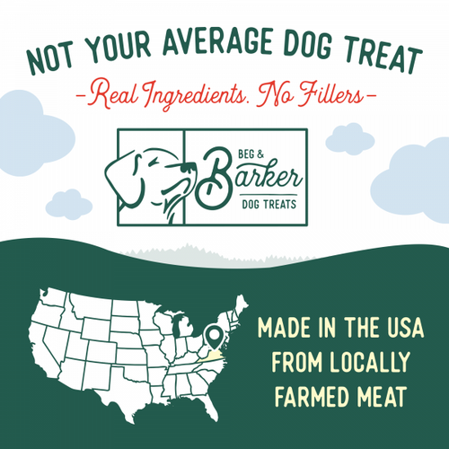 Beg & Barker Beef Liver Strips Dog Treats