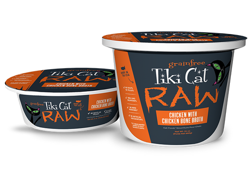 Tiki Cat® Raw™ Chicken with Chicken Bone Broth