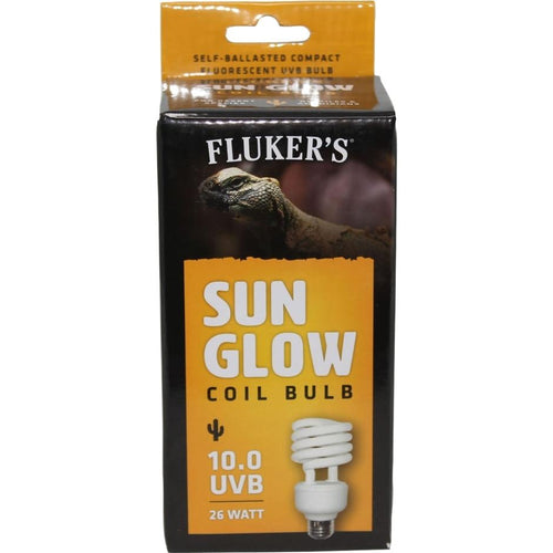 Fluker's Sun Glow Coil Bulb 10.0 UVB (13 WATT)